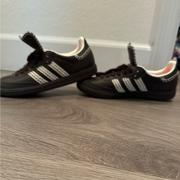 Wales Bonner x Adidas Samba Core Black Shoes Sneakers - Picture 2 of 4
